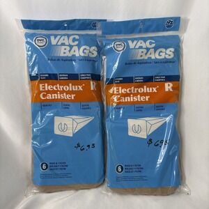 12 Type R Bags for‎ Electrolux Canister Vacuum Bags by DVC NEW
